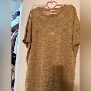 Easel Tan Sweater